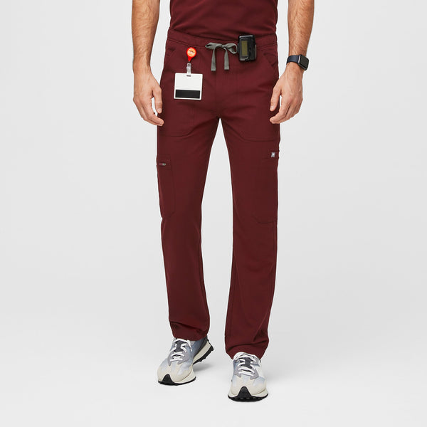 Men's Burgundy Cairo - Short Straight-Leg Scrub Pant™