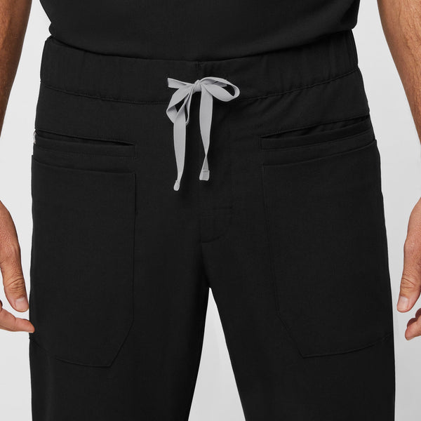 men's Black Classic Cape - Cargo Jogger Scrub Pant