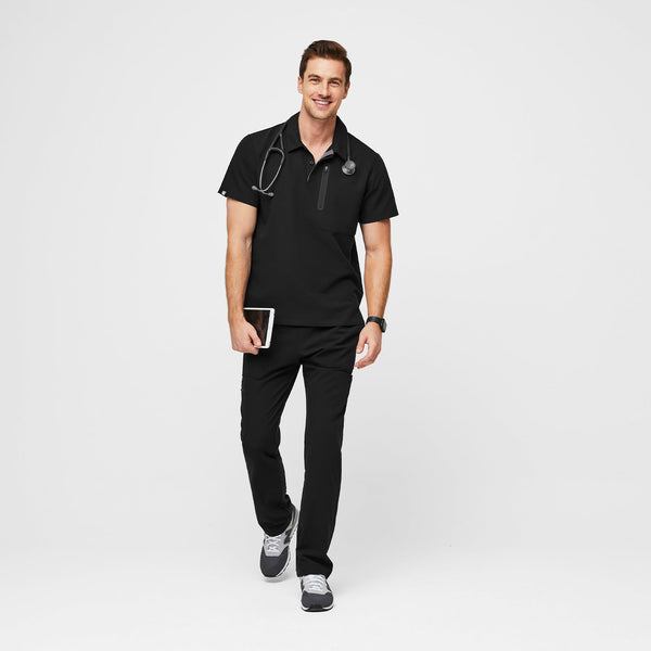 men's Black Performance Dothan - Classic ScrubPolo™