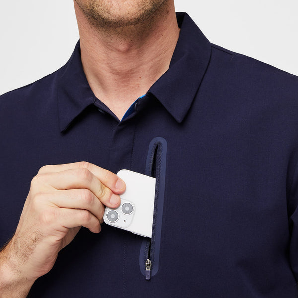 men's Navy Performance Dothan - Classic ScrubPolo™