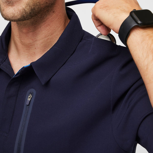 men's Navy Performance Dothan - Classic ScrubPolo™