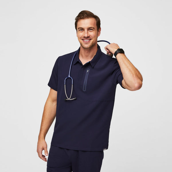 men's Navy Performance Dothan - Classic ScrubPolo™