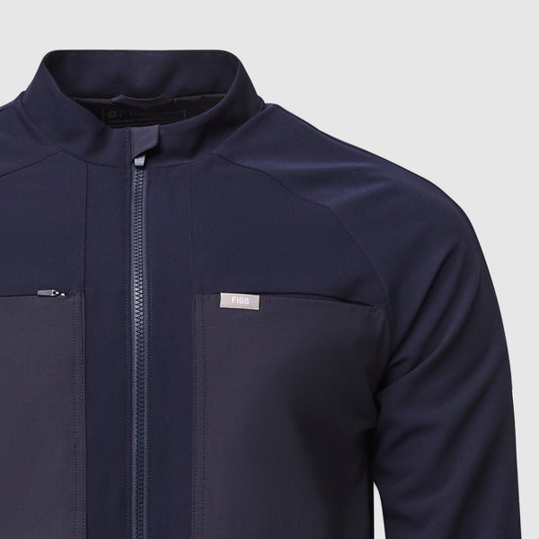 Embroidery: Navy