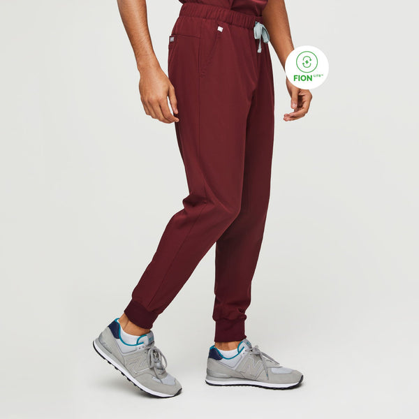 men's Burgundy FIONlite™ Tansen - Jogger Scrub Pant
