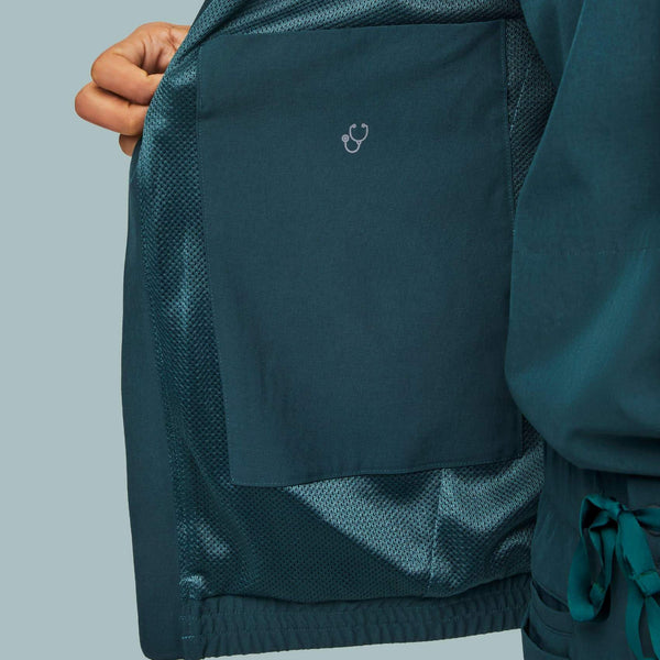 men's Caribbean Blue FREEx™ Cobaki - Scrub Jacket