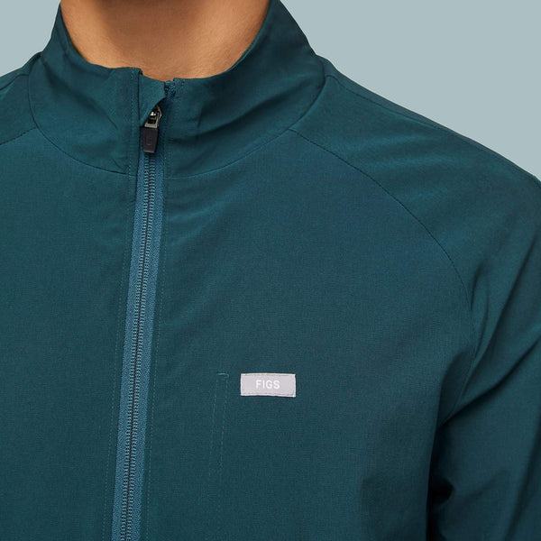 men's Caribbean Blue FREEx™ Cobaki - Scrub Jacket