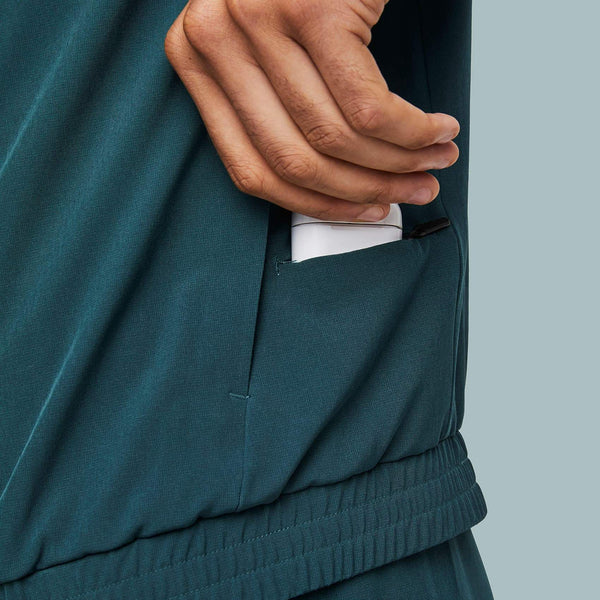 men's Caribbean Blue FREEx™ Cobaki - Scrub Jacket
