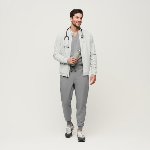 men's Ice Grey FIONLITE™ Cobaki - Scrub Jacket