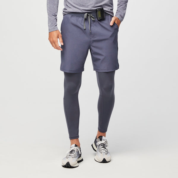 men's Space Navy Performance Underscrub Tights