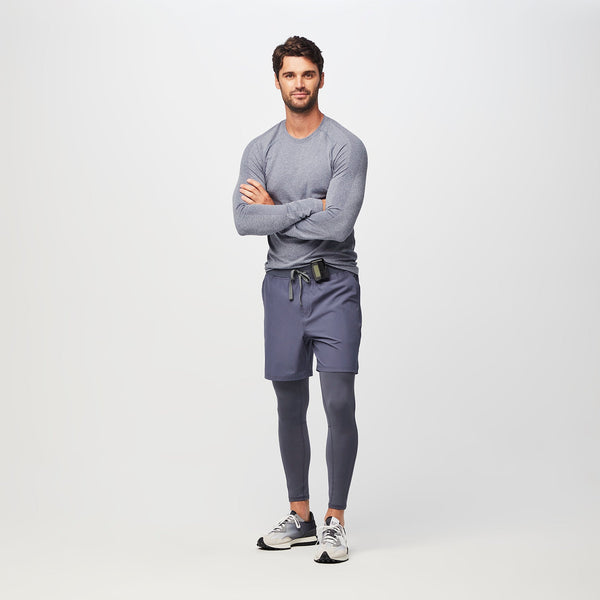 men's Space Navy Performance Underscrub Tights