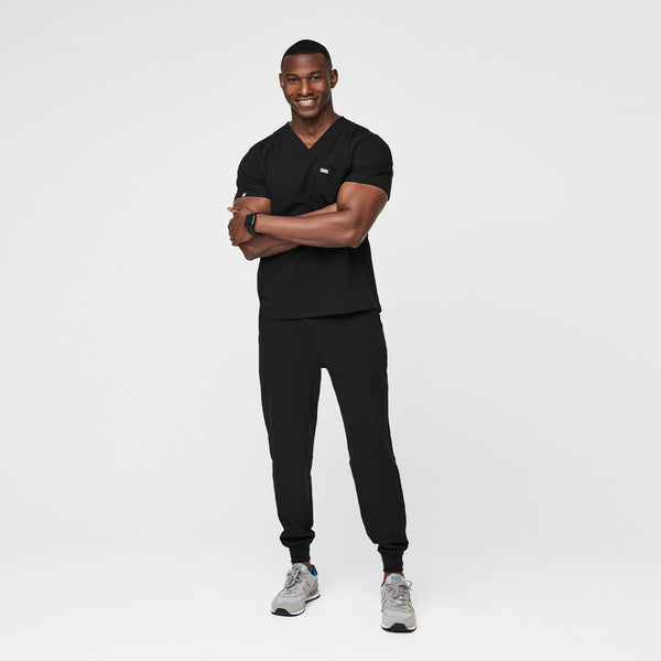 Men's Black Leon -  Scrub Top™