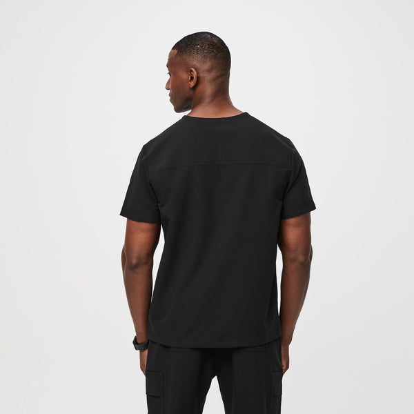 men's Black Classic Leon™ - Cargo Scrub Top