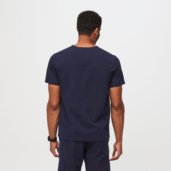men's Navy Classic Leon™ - Cargo Scrub Top