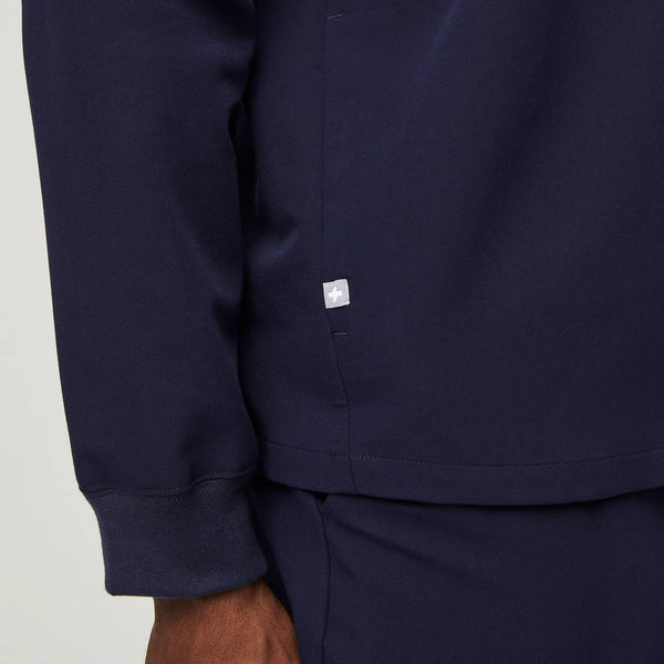 men's Navy Lima - Long-Sleeve ScrubPolo™