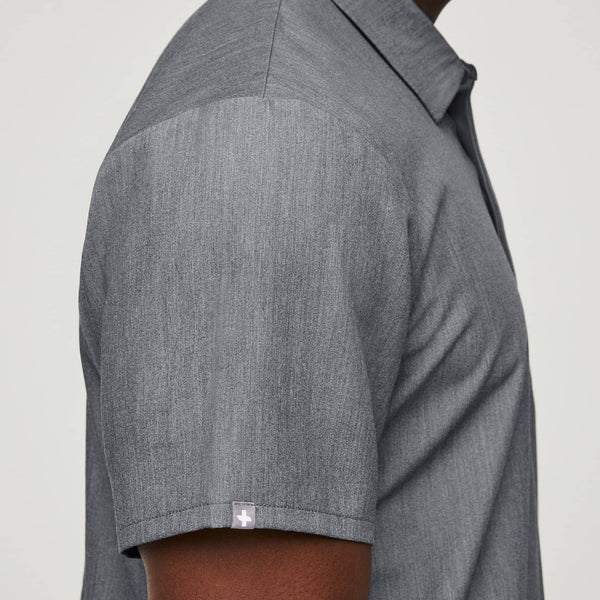 men's Graphite Lima - Short-Sleeve ScrubPolo™