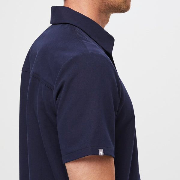 men's Navy Lima Classic Short-Sleeve - Cargo ScrubPolo™