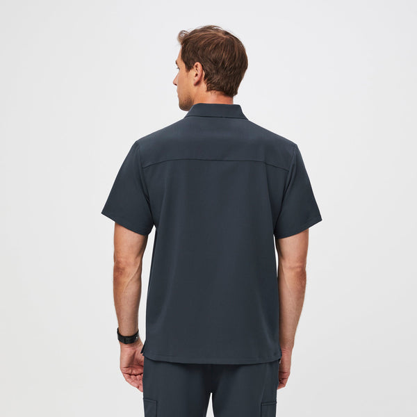 men's Dark Harbor Lima Short-Sleeve Cargo Zip - ScrubPolo™