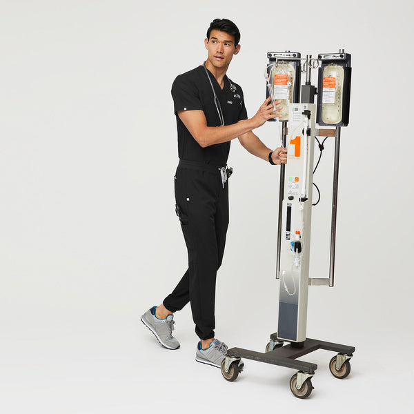 men's Black Managua - Classic Jogger Scrub Pant