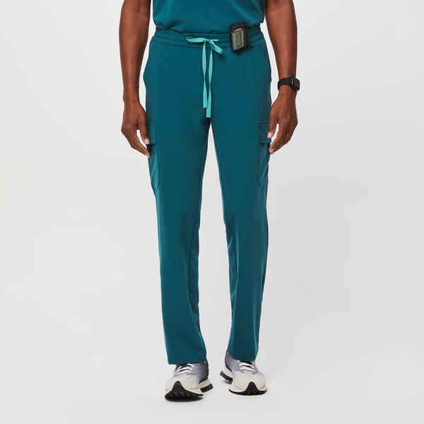men's Caribbean Blue Classic Namiro - Short Cargo Scrub Pant