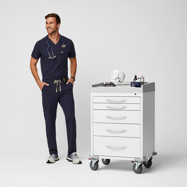 men's Navy Namiro Cargo - Tall Scrub Pant