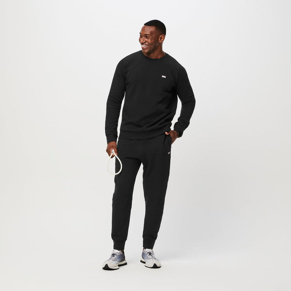 men's Black Off-Shift™ - Crewneck Sweatshirt