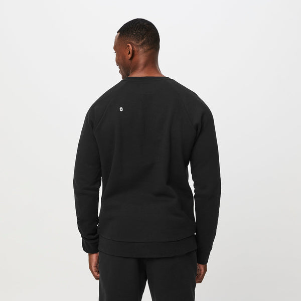 men's Black Off-Shift™ - Crewneck Sweatshirt