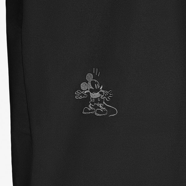 men's Black Mickey Mouse - Raglan Scrub Top