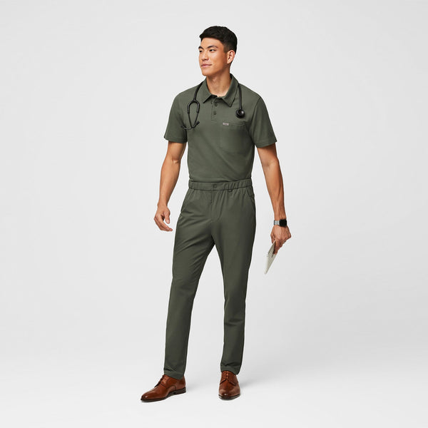 men's Washed Olive FIGSPRO™ Tailored Scrubtrouser Tall