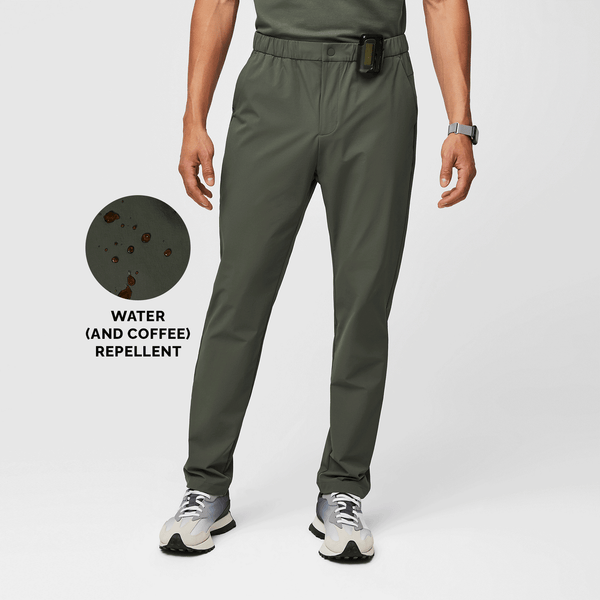 men's Washed Olive FIGSPRO™ Tailored Scrubtrouser Tall