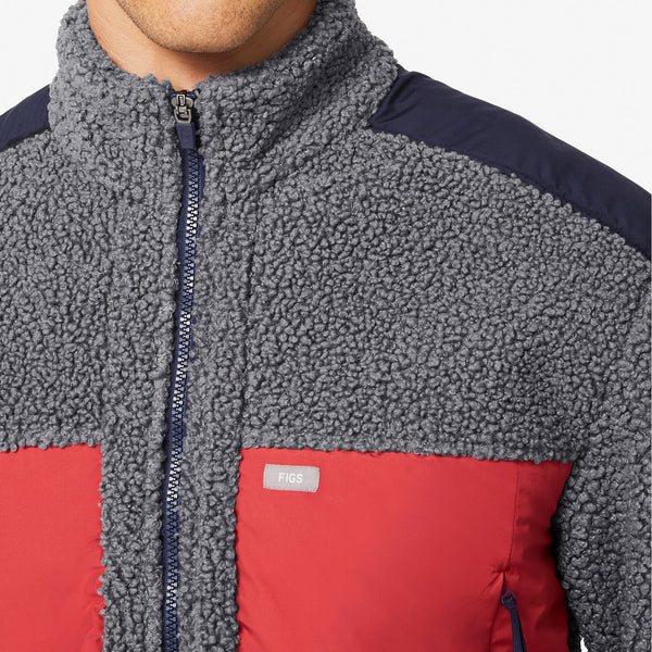 men's Dark Heather Grey Selwyn - Sherpa