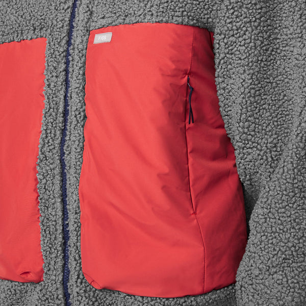 men's Dark Heather Grey Selwyn - Sherpa