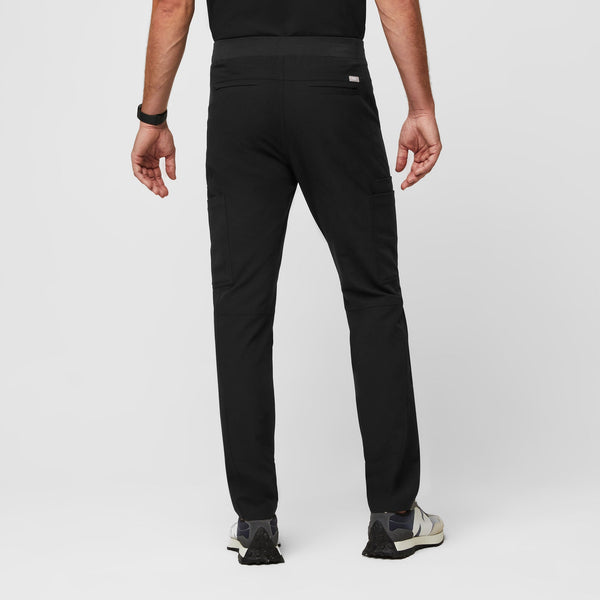 men's Black Slim Axim™ - Short Straight-Leg Scrub Pant
