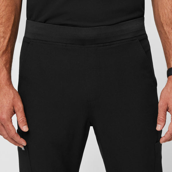 men's Black Slim Axim™ - Short Straight-Leg Scrub Pant