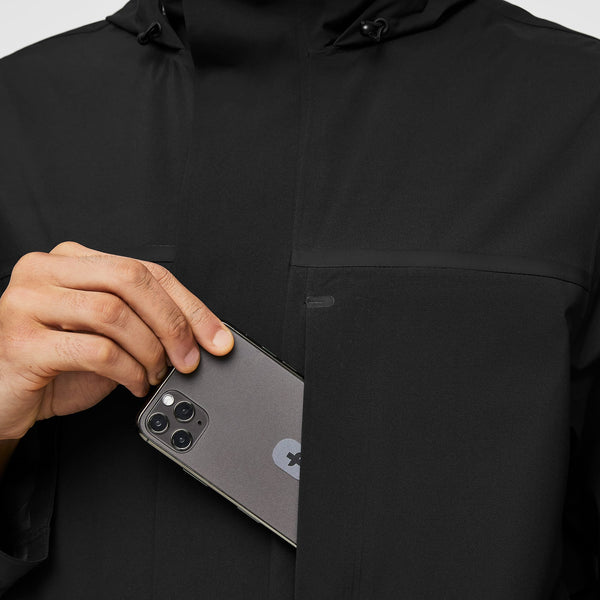 men's Black Pohl - Storm Jacket