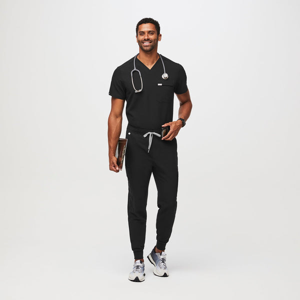 men's Black Tansen™ Utility - Cargo Jogger Scrub Pant