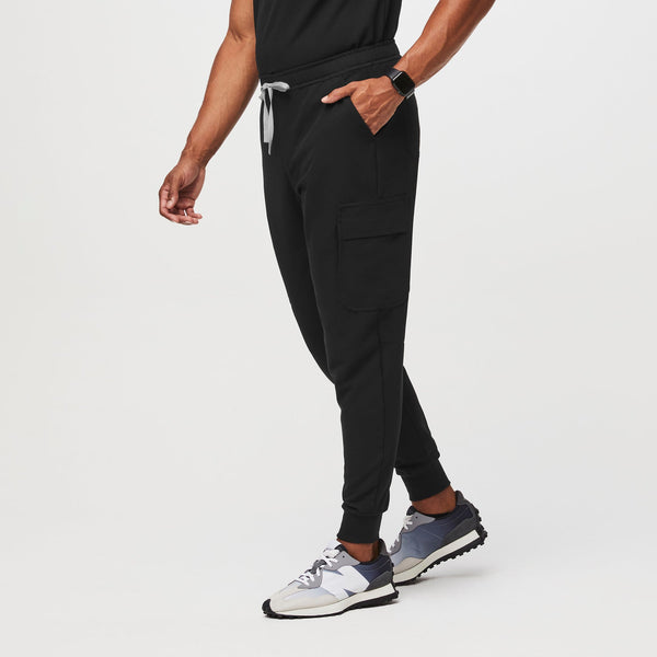 men's Black Tansen™ Utility - Short Cargo Jogger Scrub Pant
