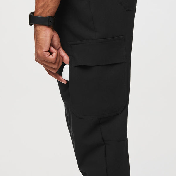 men's Black Tansen™ Utility - Tall Cargo Jogger Scrub Pant