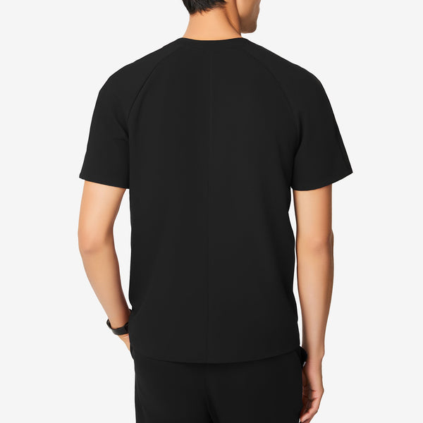 men's Black Cobar - Raglan Scrub Top