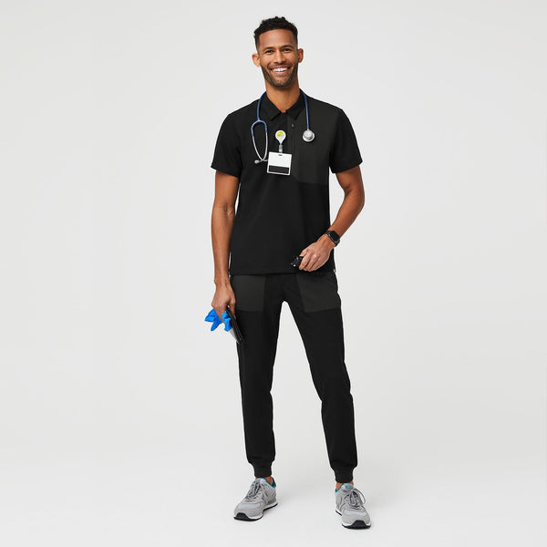 men's Black Dothan - Classic ScrubPolo™