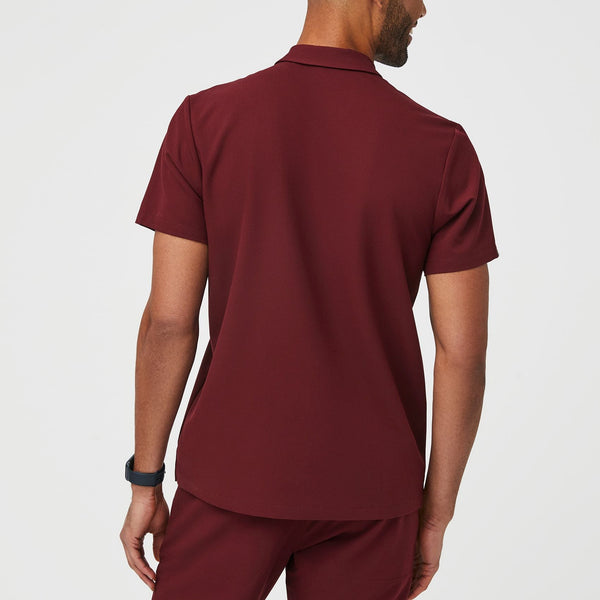 men's Burgundy Dothan - Classic ScrubPolo™