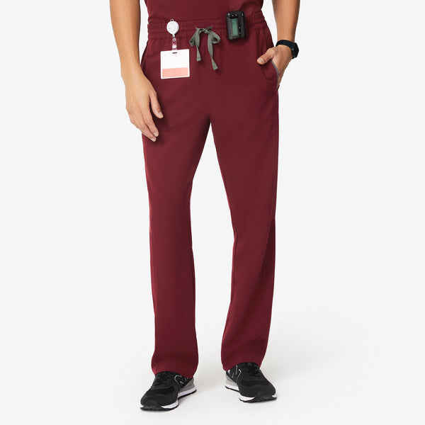 men's Burgundy Tambo - Scrub Pant