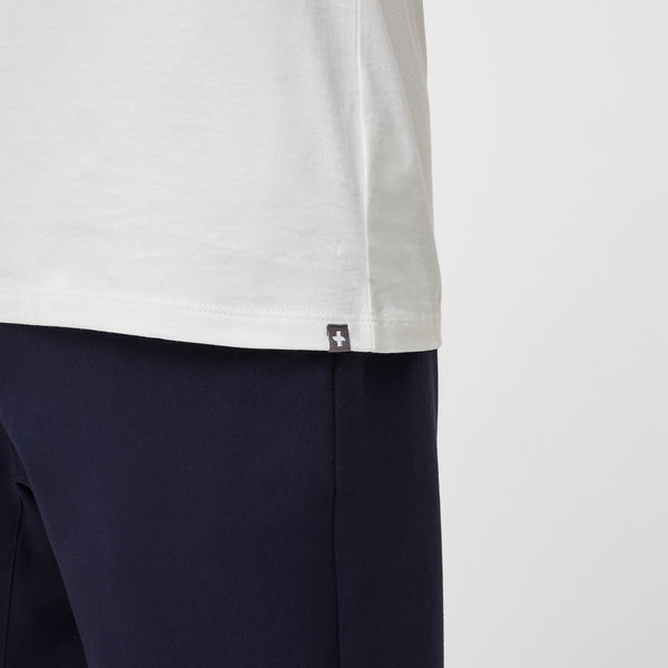 Men's White Supersoft - Long-Sleeve Underscrub