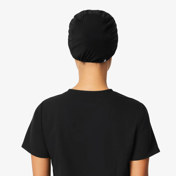 Black Modern - Expandable Scrub Cap