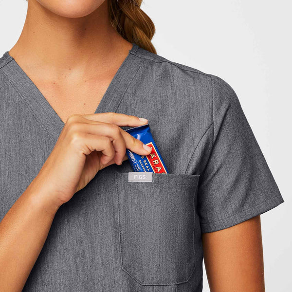 women's Graphite Slim Catarina Scrub Top™