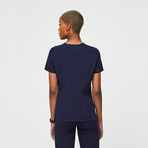 women's Navy Slim Catarina Scrub Top™