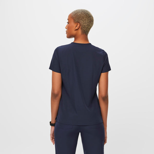 women's Navy FREEx™ Catarina Scrub Top™
