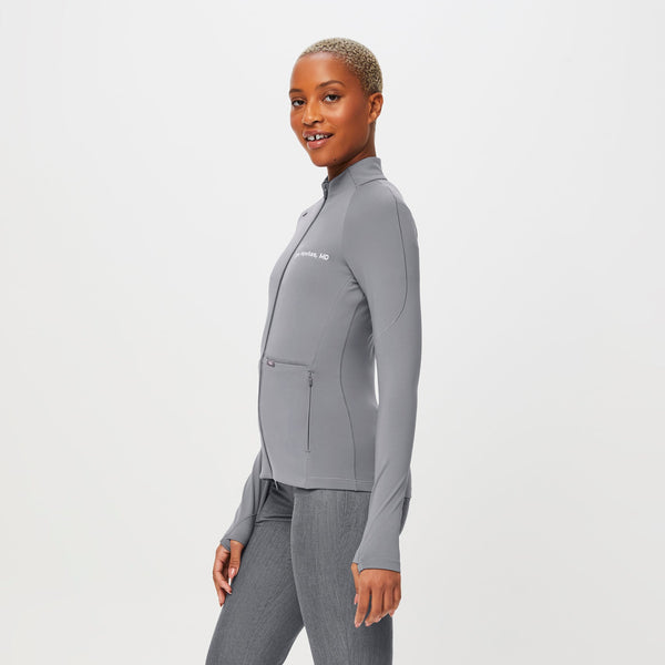 women's Graphite ContourKnit Scrub Jacket