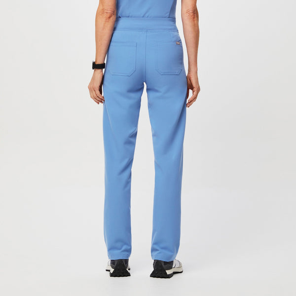 women's Ceil Blue Livingston High-Rise - Straight-Leg Scrub Pant™