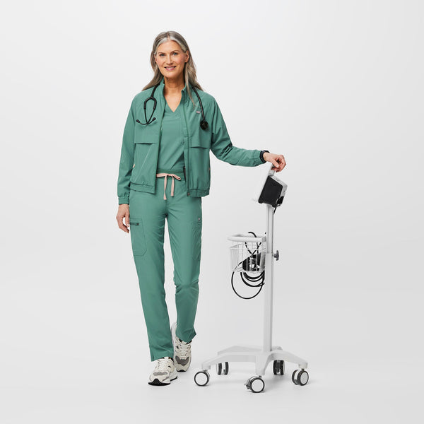 women's Eucalyptus FREEx™ Lined Yola Slim -  Scrub Pant 2.0™