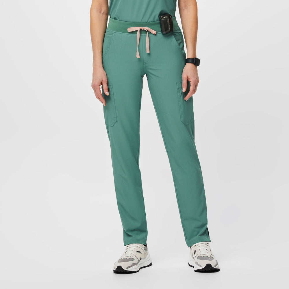 women's Eucalyptus FREEx™ Lined Yola Slim - Tall  Scrub Pant 2.0™